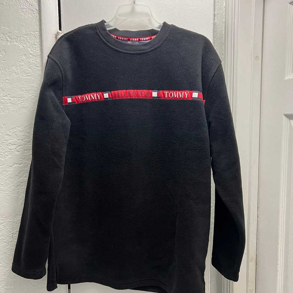 Vintage Tommy Jeans Hilfiger Sweatshirt Spell out… - image 1
