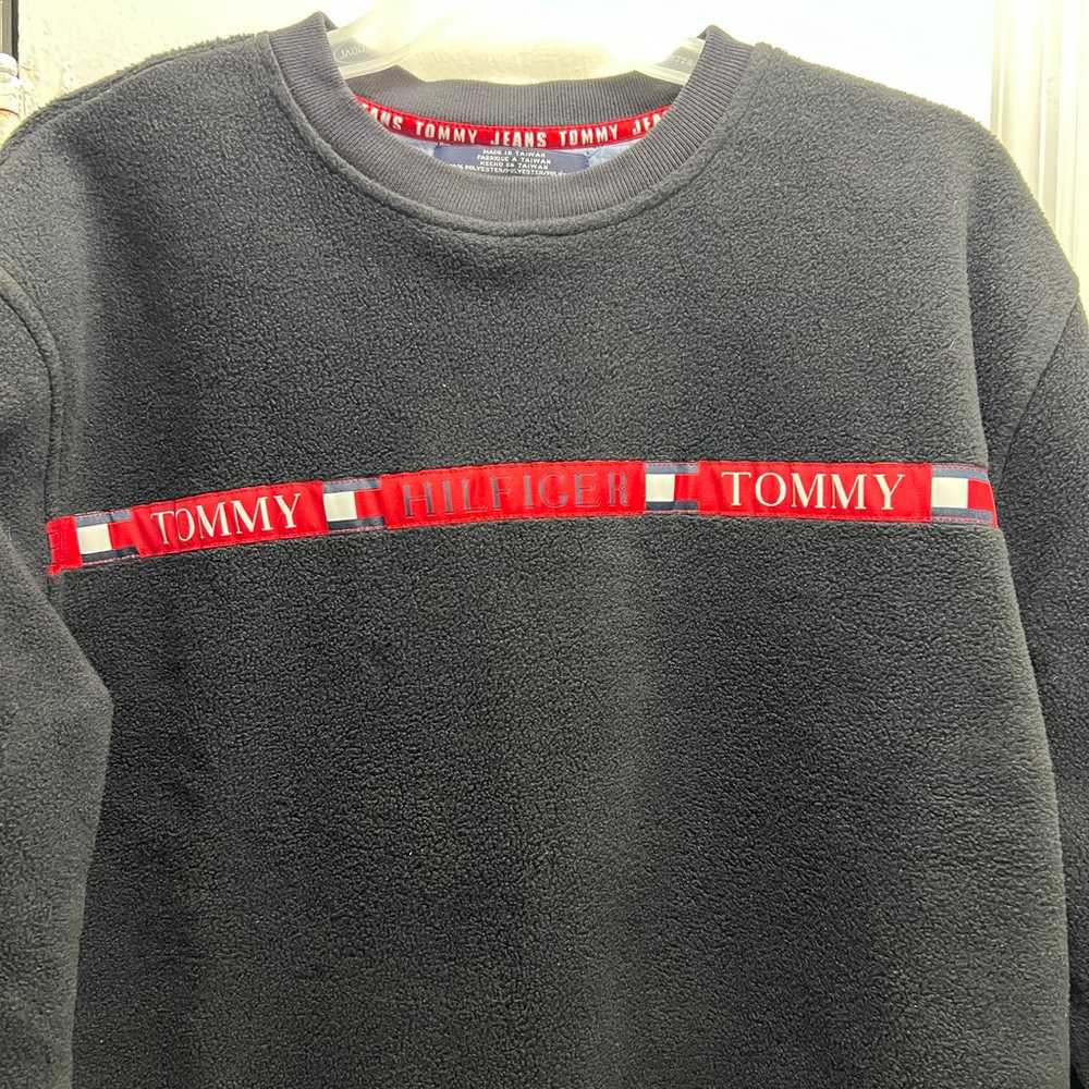 Vintage Tommy Jeans Hilfiger Sweatshirt Spell out… - image 3