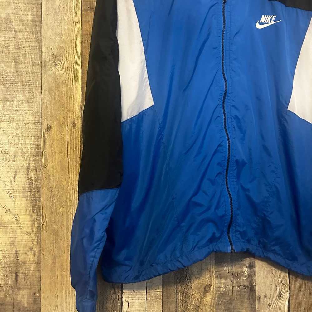 Vintage 90s Nike Colorblock Windbreaker Jacket La… - image 4