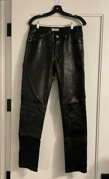 Balenciaga SS19 Leather pants