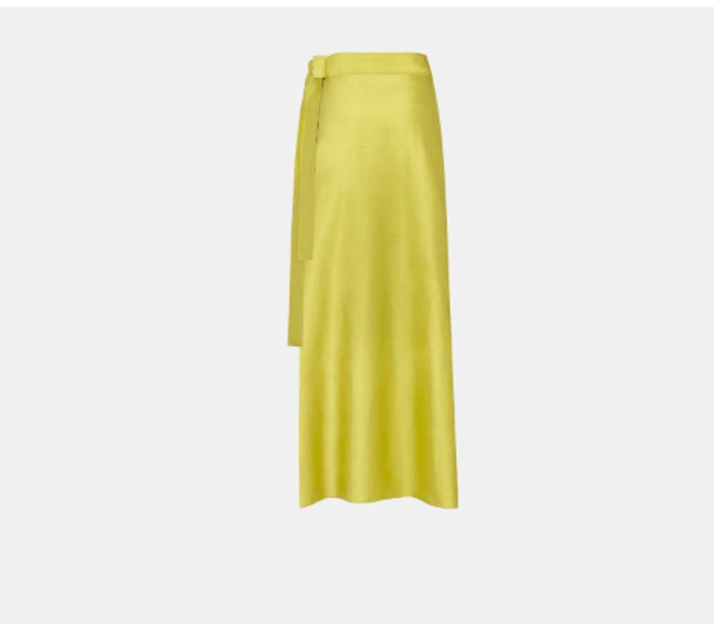 Dior o1bcso1str0524 Warp Skirt in Yellow - image 2