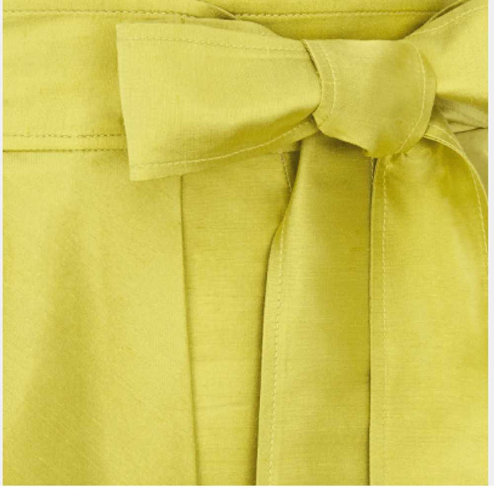 Dior o1bcso1str0524 Warp Skirt in Yellow - image 3