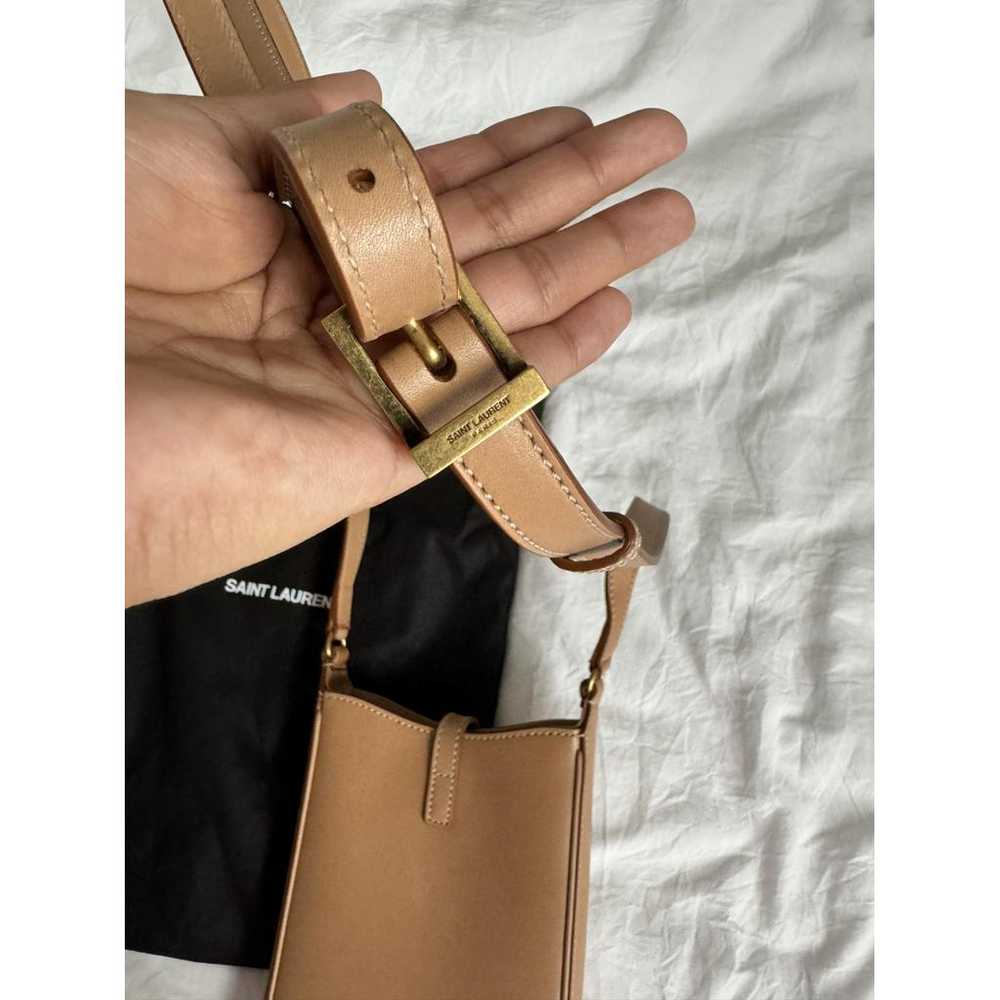 Saint Laurent Le 5 à 7 leather handbag - image 8