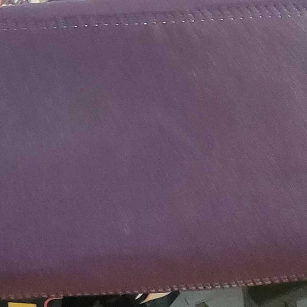 Coach purple purse - image 7