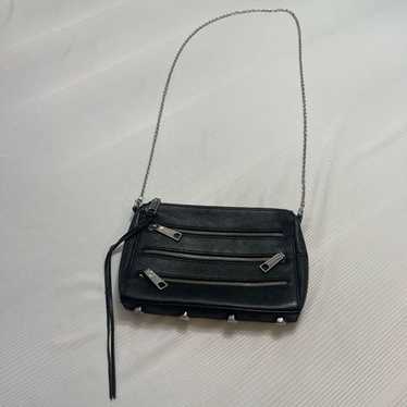 Rebecca Minkoff Black Leather Triple Zipper Rocke… - image 1