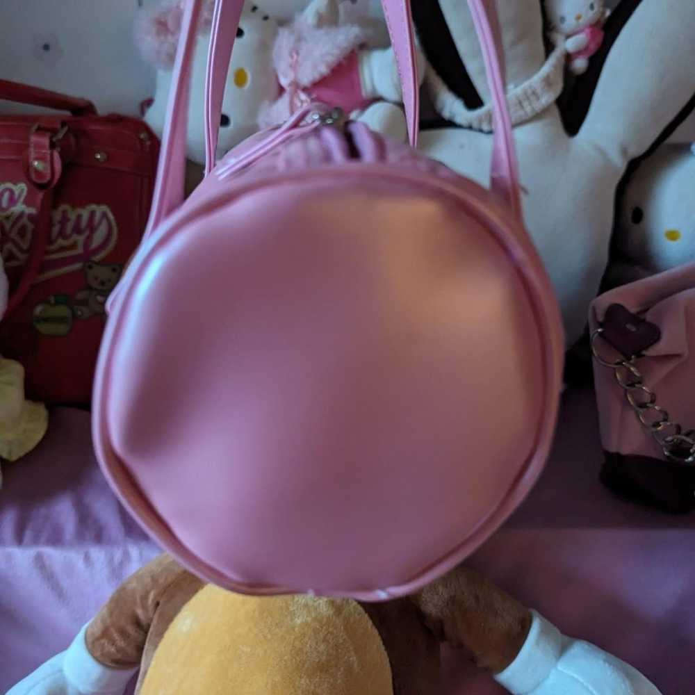 hello kitty barrel purse pink - image 2