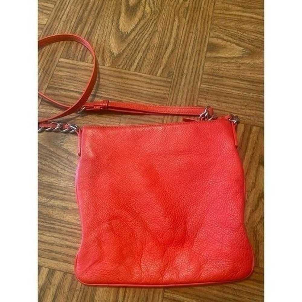 Kate Spade coral square leather over the shoulder… - image 3