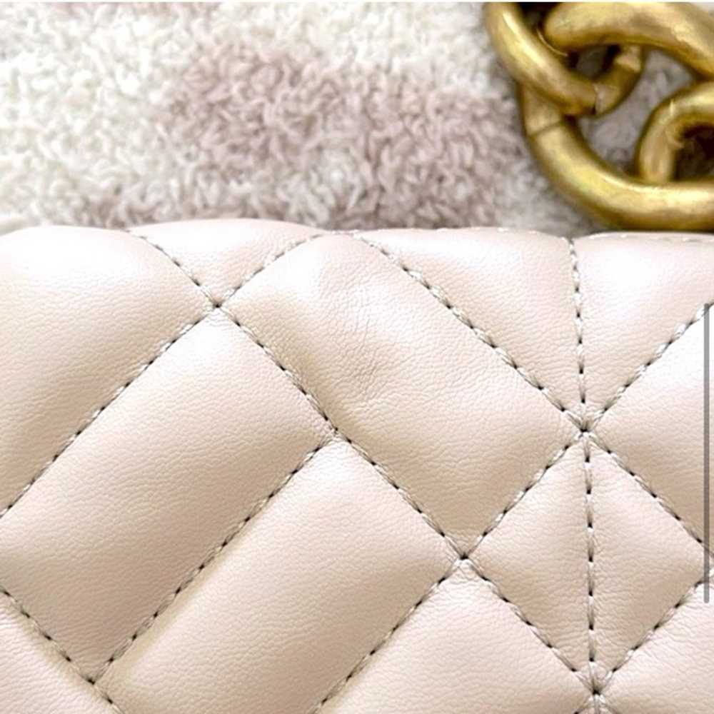 Zara Quilted Bag Gold Chain Strap Shoulder Bag Be… - image 4