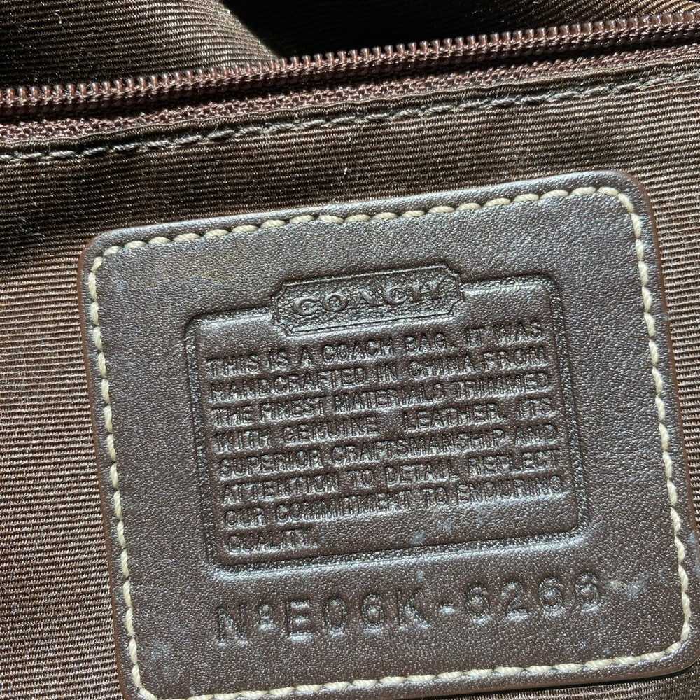 Coach Brown Signature Mini Shoulder Bag HoBo A06K… - image 5