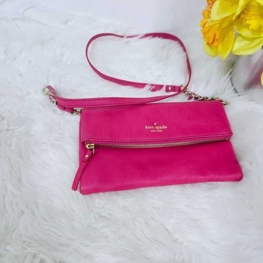Kate Spade crossbody pink leather - image 10