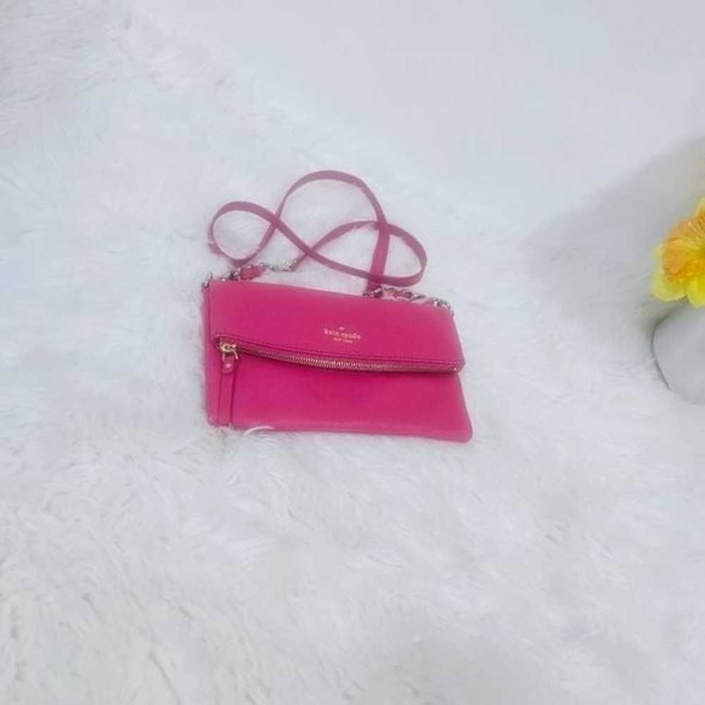 Kate Spade crossbody pink leather - image 11