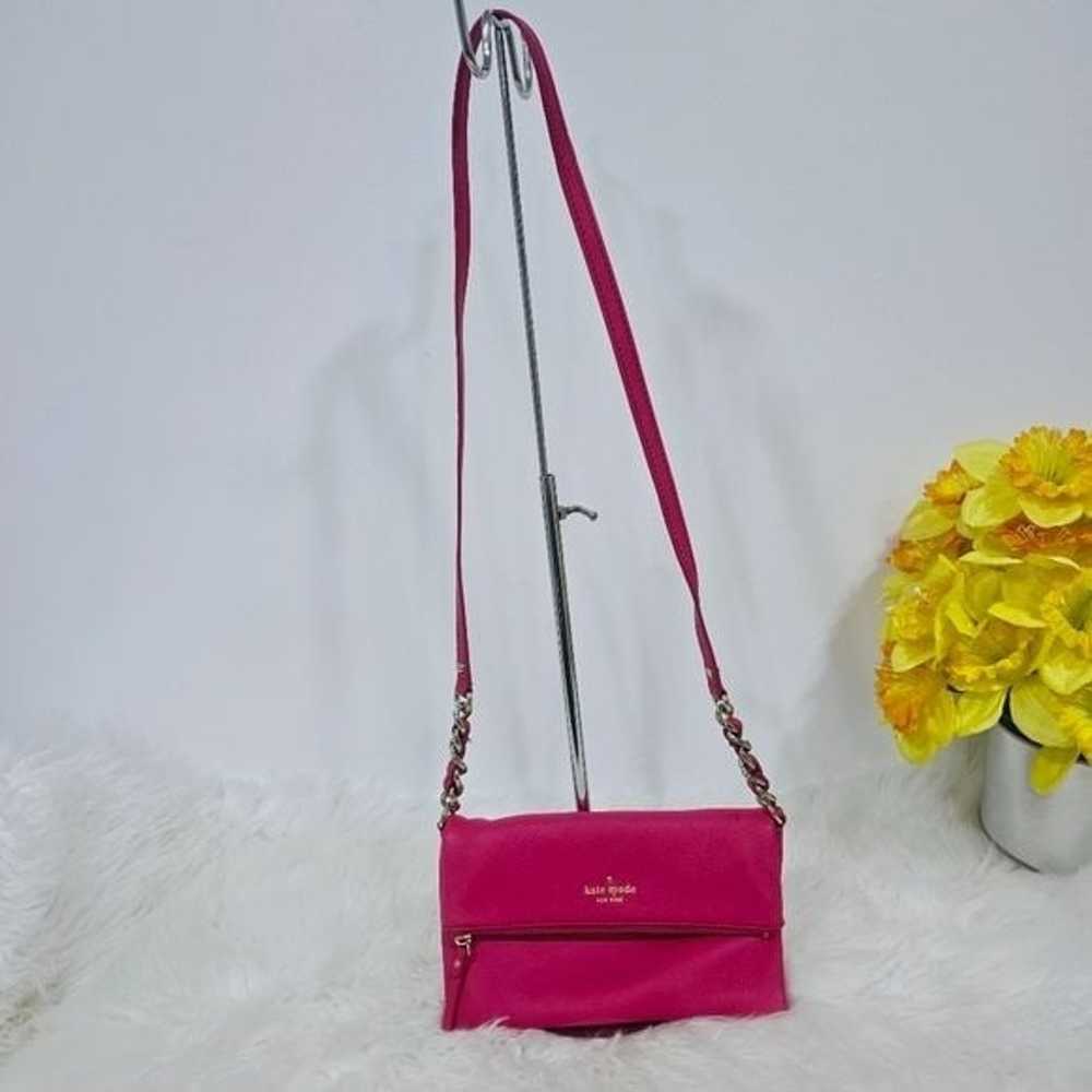 Kate Spade crossbody pink leather - image 1