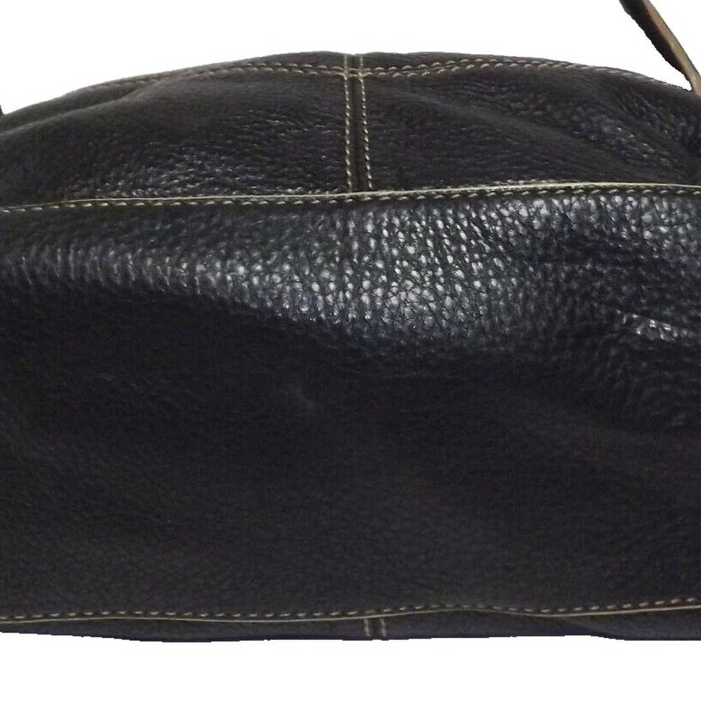 OrYANY Black Pebble Large Leather Hobo Shoulder B… - image 4
