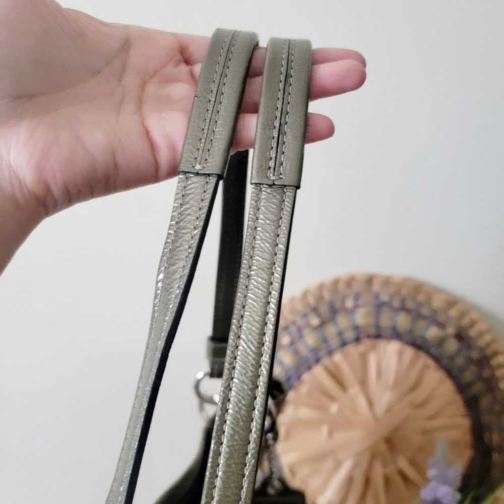 Coach metallic shoulder bag purse - image 6