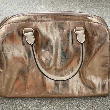 GUC Michael Kors rose gold hangbag, purse, tote b… - image 1