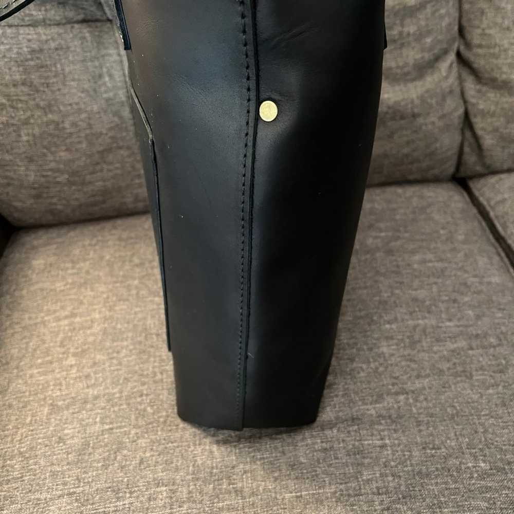 Portland Leather Goods Smooth Black Full-size Cro… - image 5