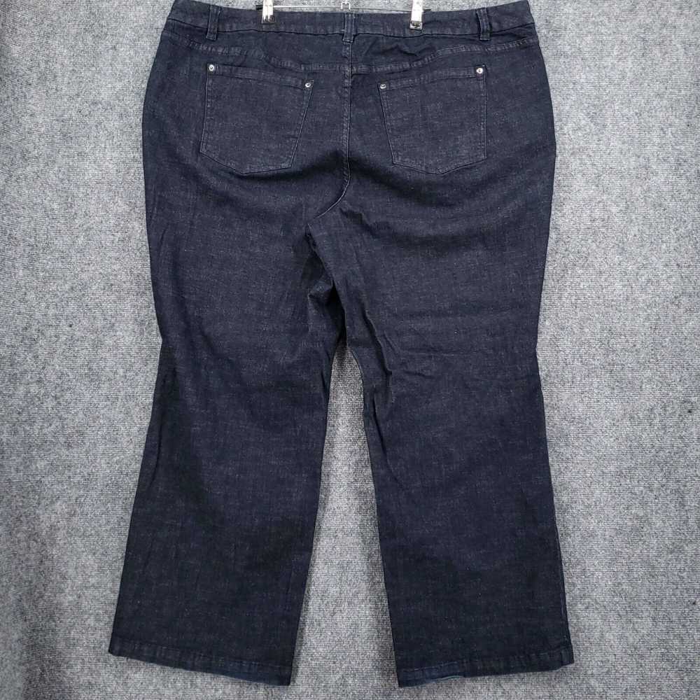 Vintage Lane Bryant Jeans Womens 28 Plus Blue Mid… - image 2