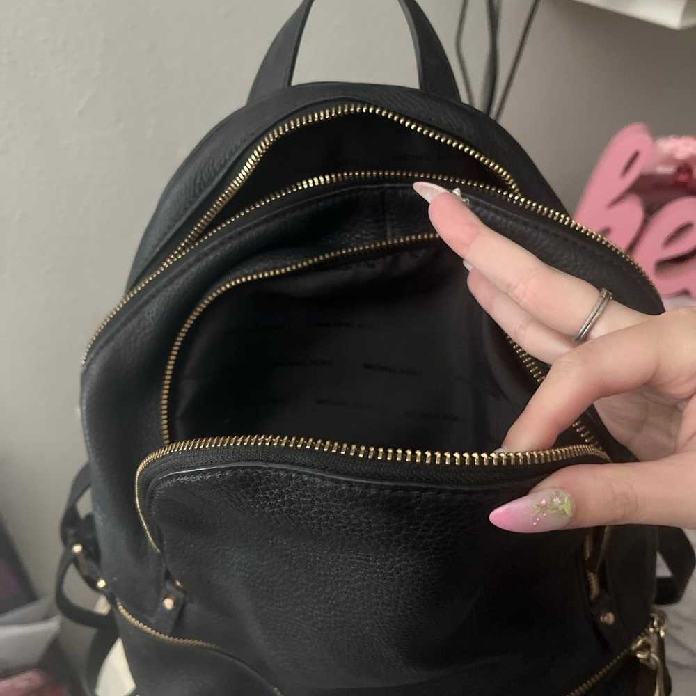 Michael Kors Black Leather Backpack - image 3