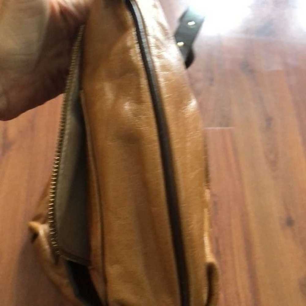 Sondra Roberts Brown studded hobo bag - image 9