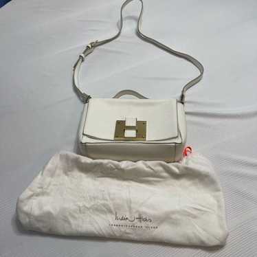 India Hicks The Lady P Bag Crossbody Purse White … - image 1