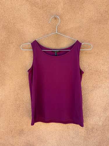 Purple Eileen Fisher Tank Top - Silk