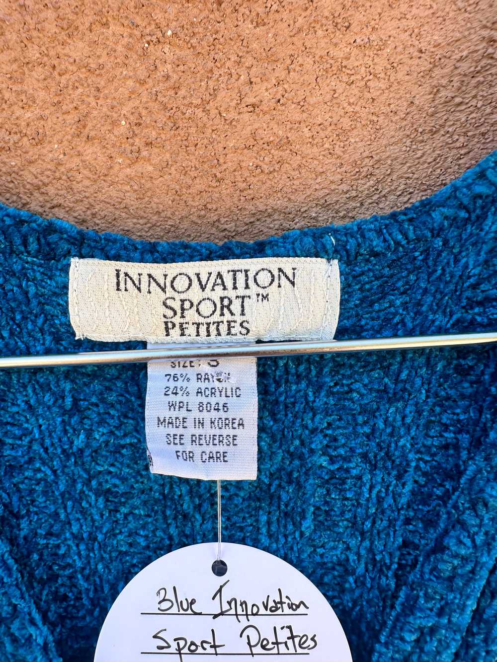 Blue Innovation Sport Petites Sweater Vest - image 3