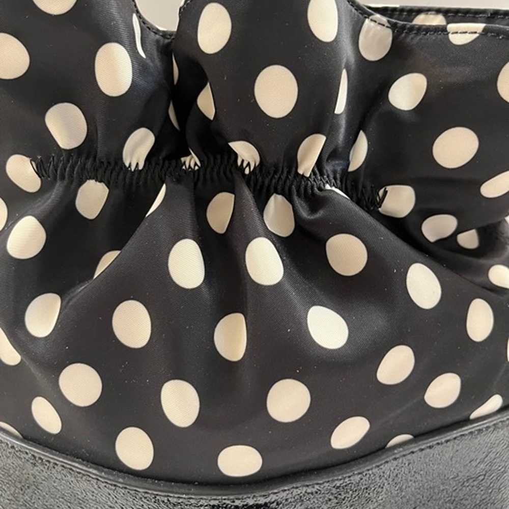 Kate Spade Polka Dot/ Bow Bucket Crossbody Bag - … - image 10