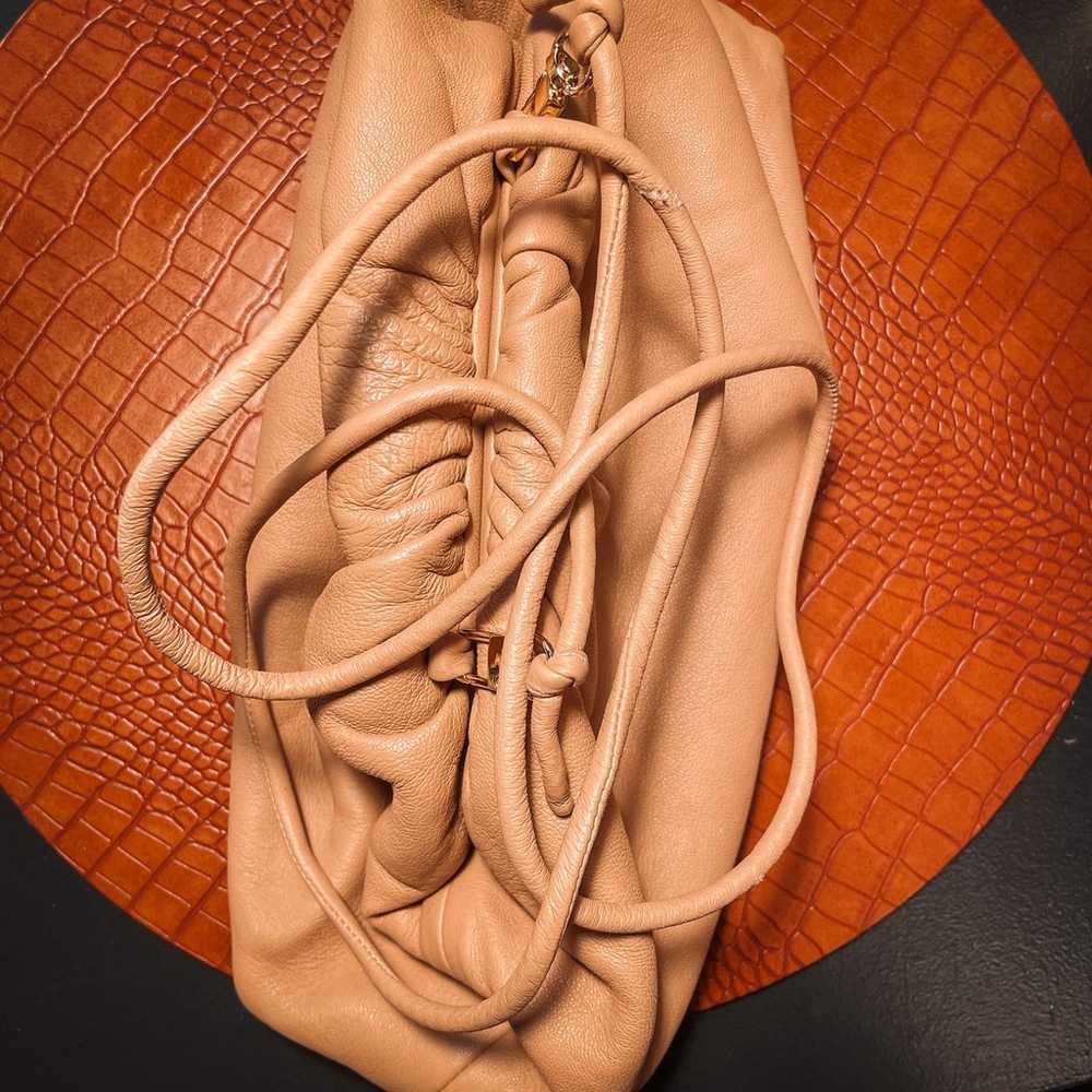 Genuine Leather Hand Crafted Dumpling Bag Purse C… - image 4