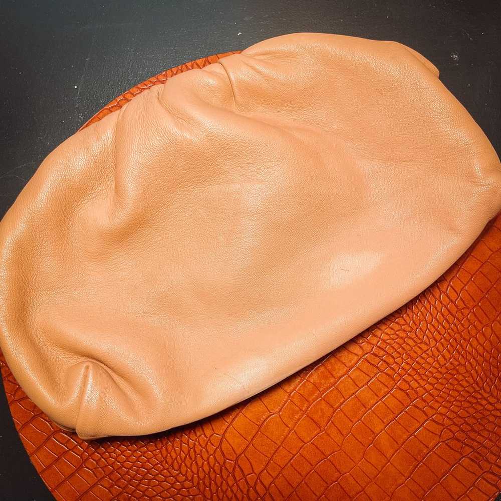 Genuine Leather Hand Crafted Dumpling Bag Purse C… - image 9