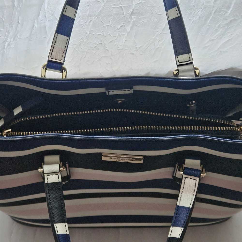 Kate Spade New York Striped Handbag - image 3