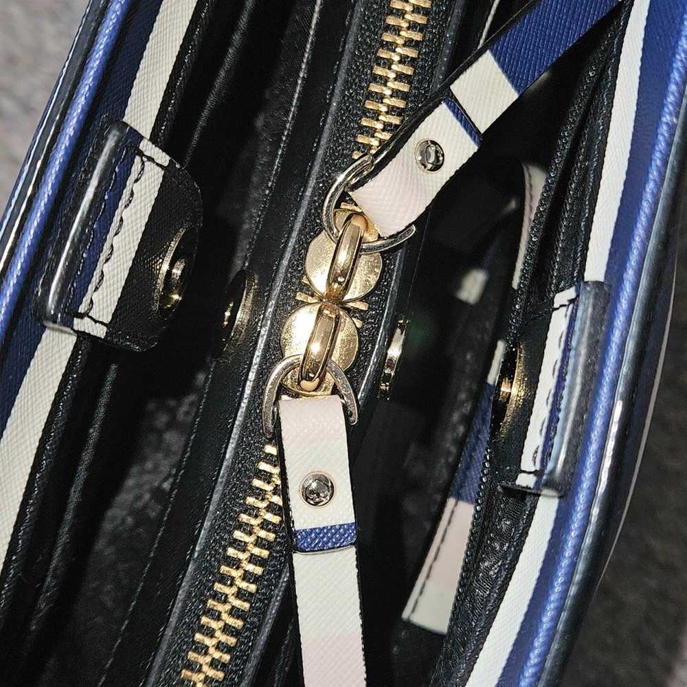 Kate Spade New York Striped Handbag - image 8