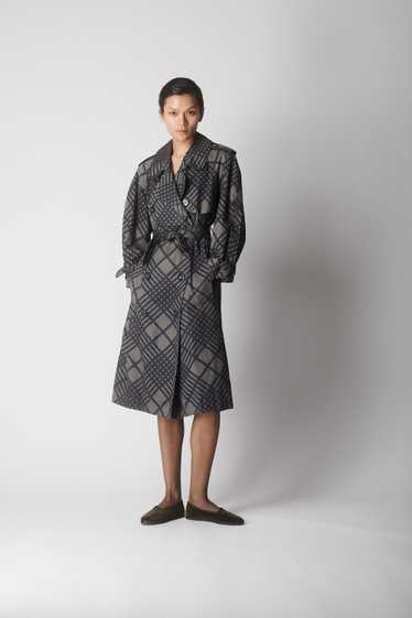 aw 1985 YSL Plaid Trench