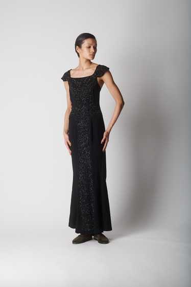 Vintage Beaded Gown