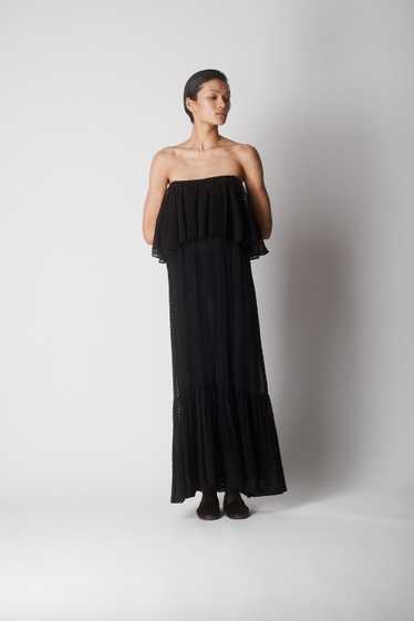 YSL Layered Chiffon Gown - image 1