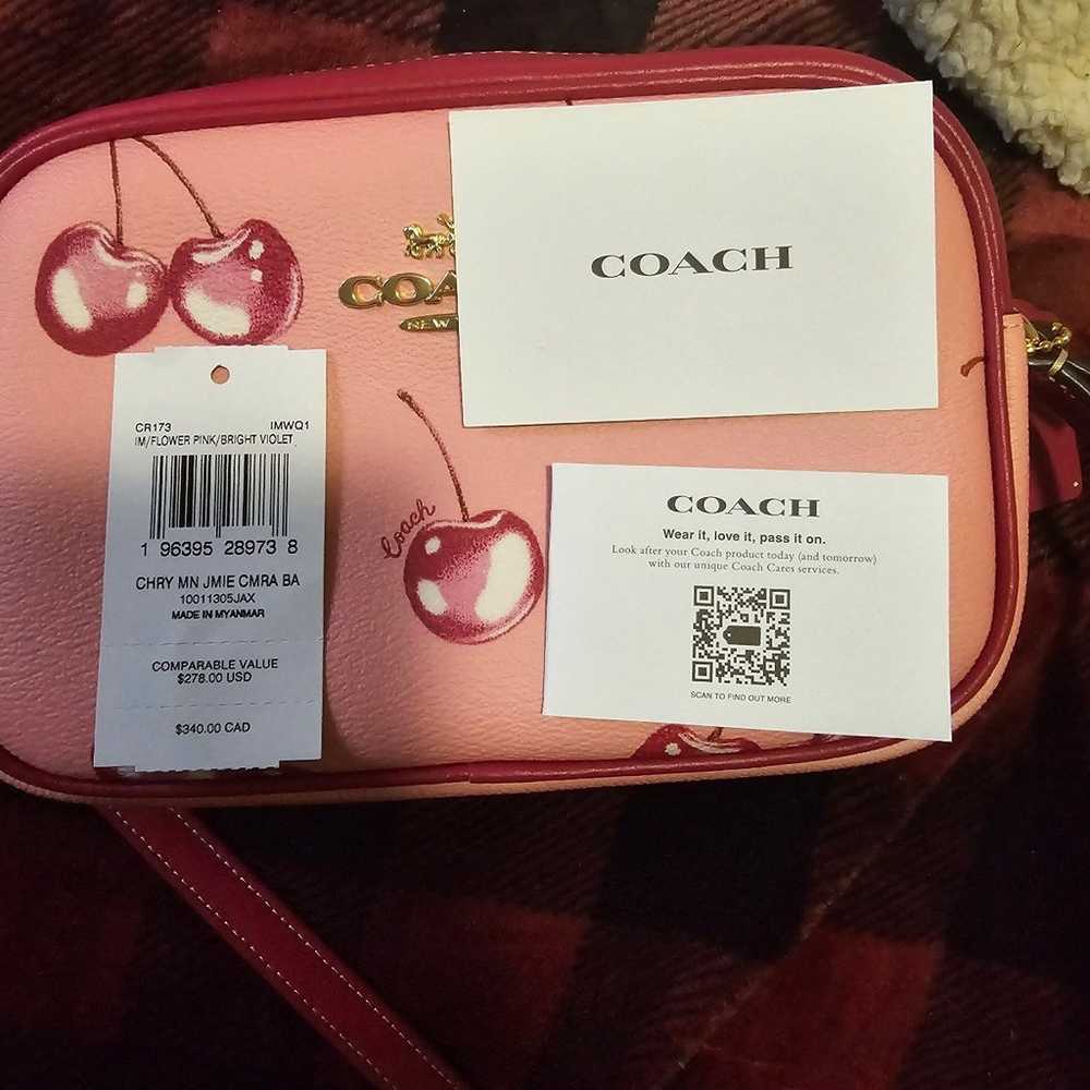 Coach cherry camera bag - image 7
