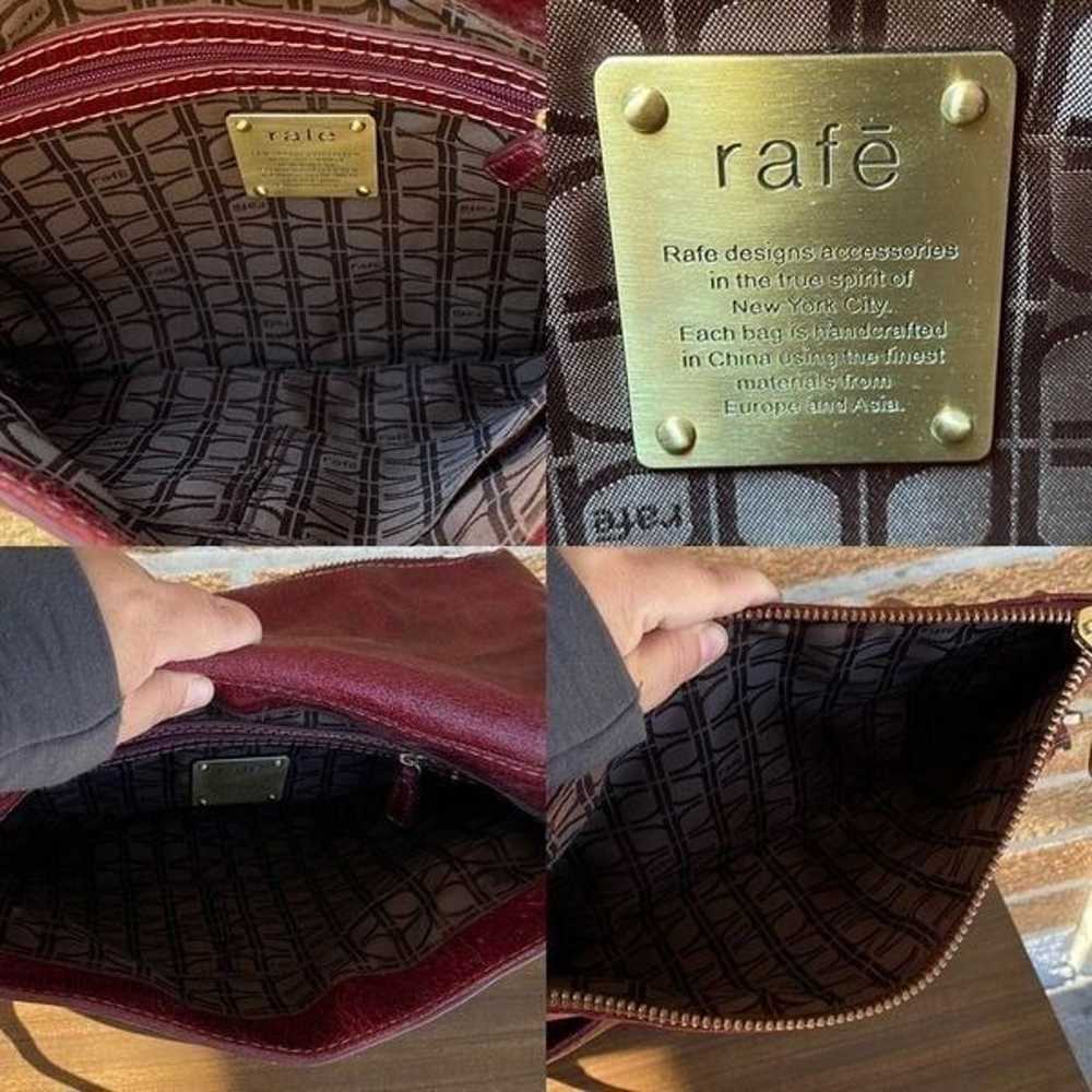 Rafe patent red handbag - image 12