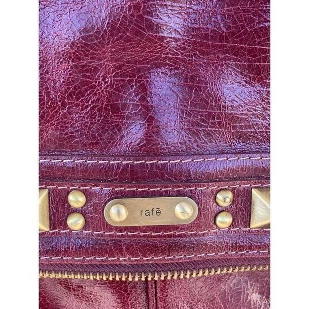 Rafe patent red handbag - image 4