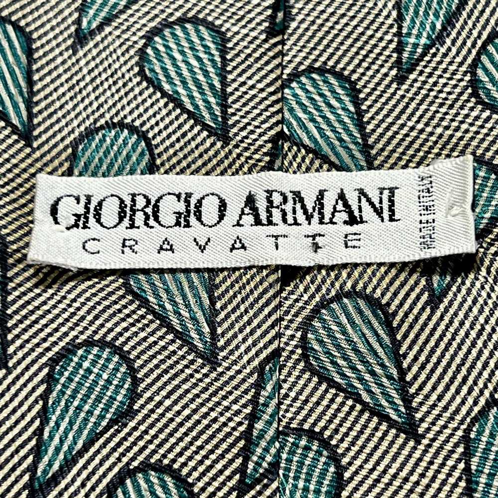Giorgio Armani Giorgio Armani Mens Tie Vintage Gr… - image 3