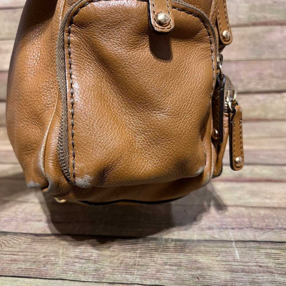 Tod’s Tan Leather Multi Pocket Satchel - image 5