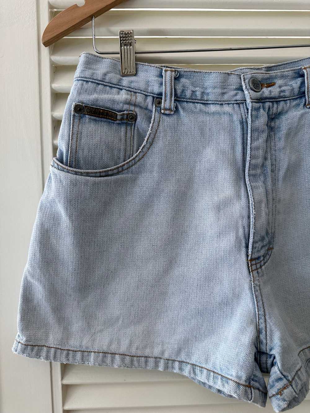 Vintage Denim Shorts - image 5