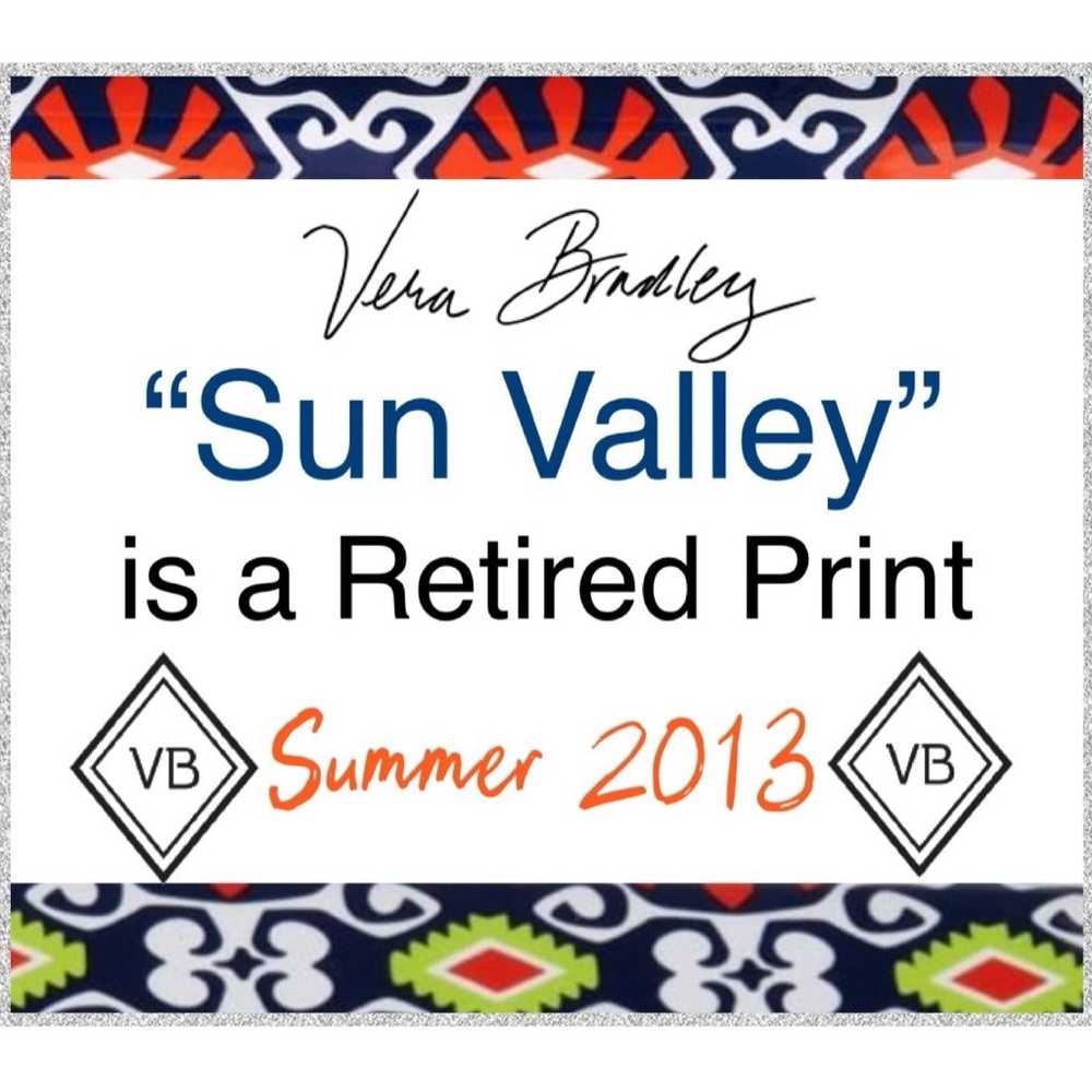 Vera Bradley Sun Valley Bundle 6 Items Like New/E… - image 12