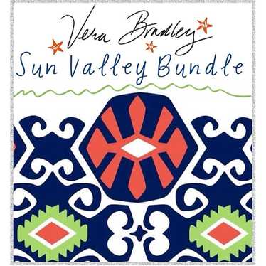 Vera Bradley Sun Valley Bundle 6 Items Like New/E… - image 1