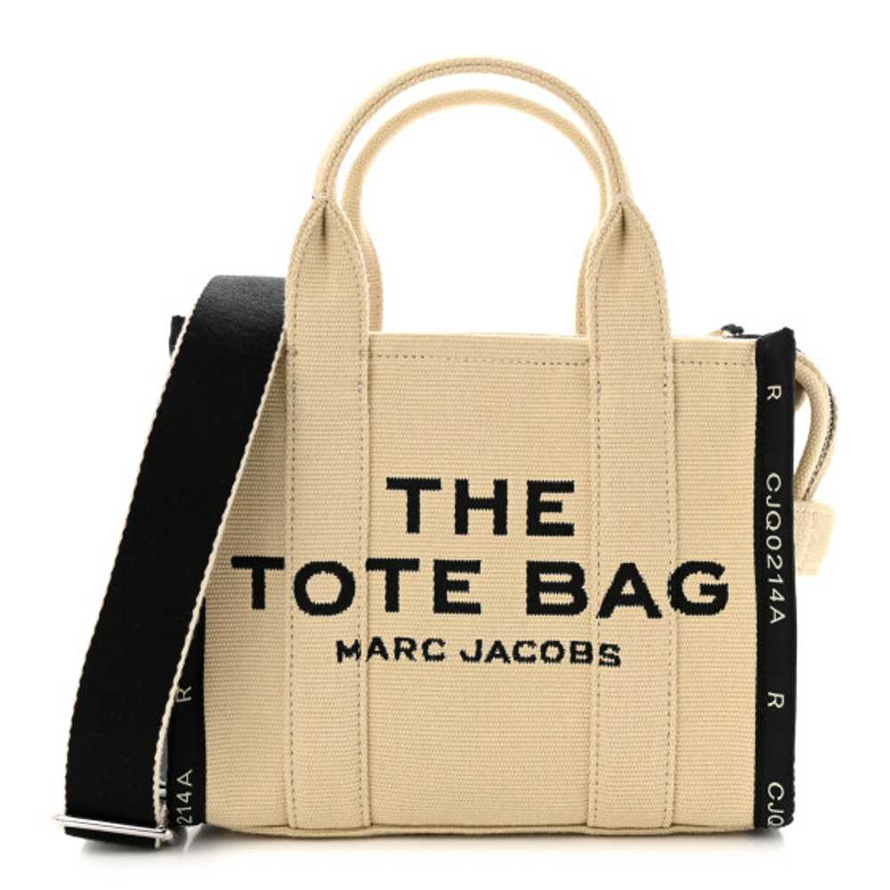 MARC JACOBS Jacquard Small The Traveler Tote Bag … - image 1