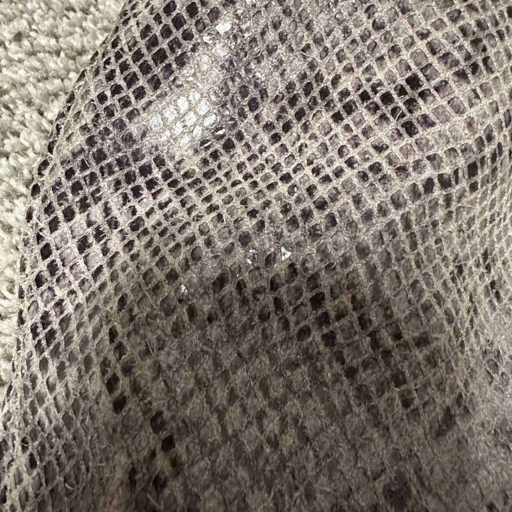 Tory Burch Embossed Snake Skin Bag - image 4