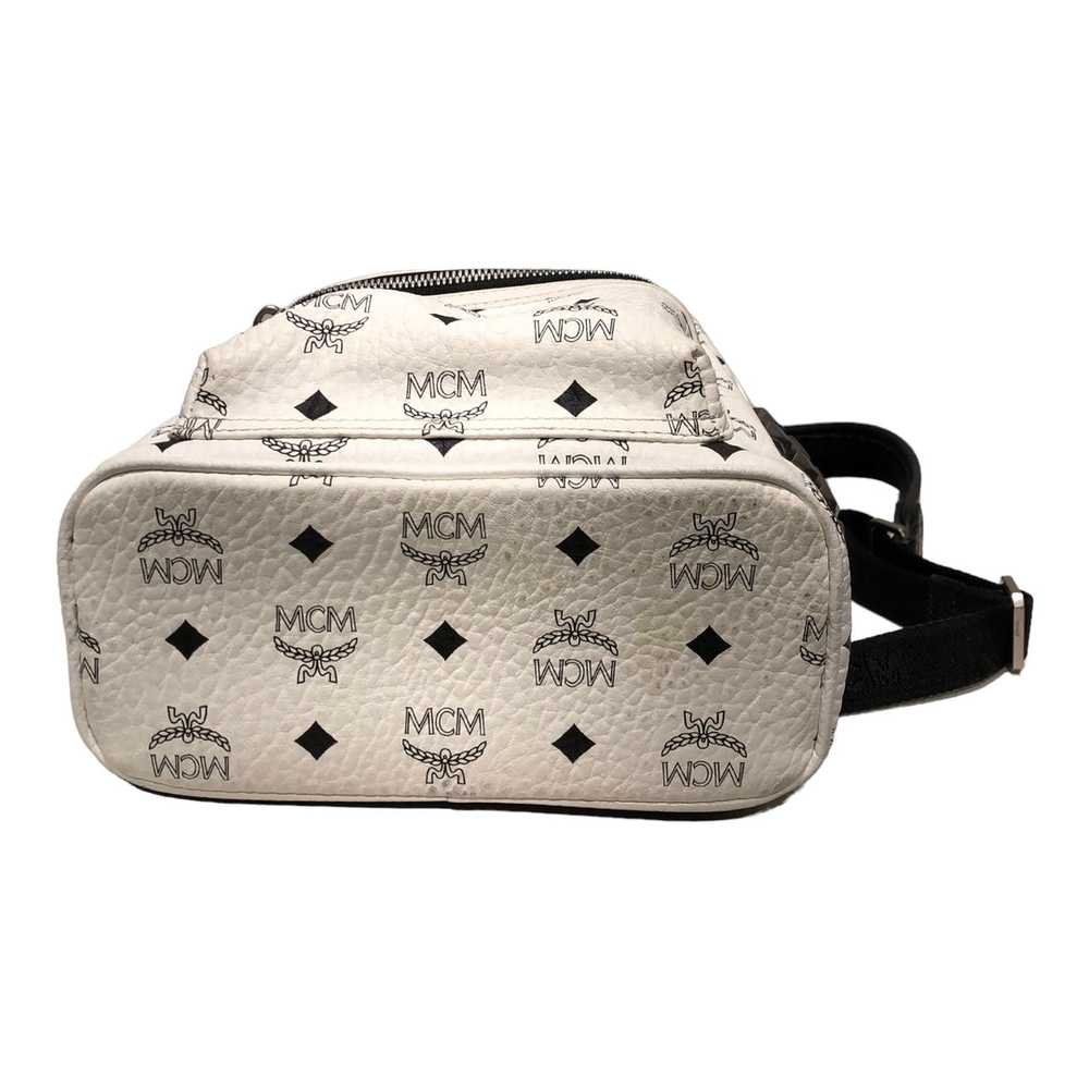 MCM/Backpack/S/Monogram/WHT/ - image 3