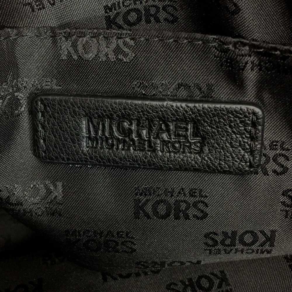 Michael Kors Hamilton Est. 1981 Black Leather Sho… - image 8