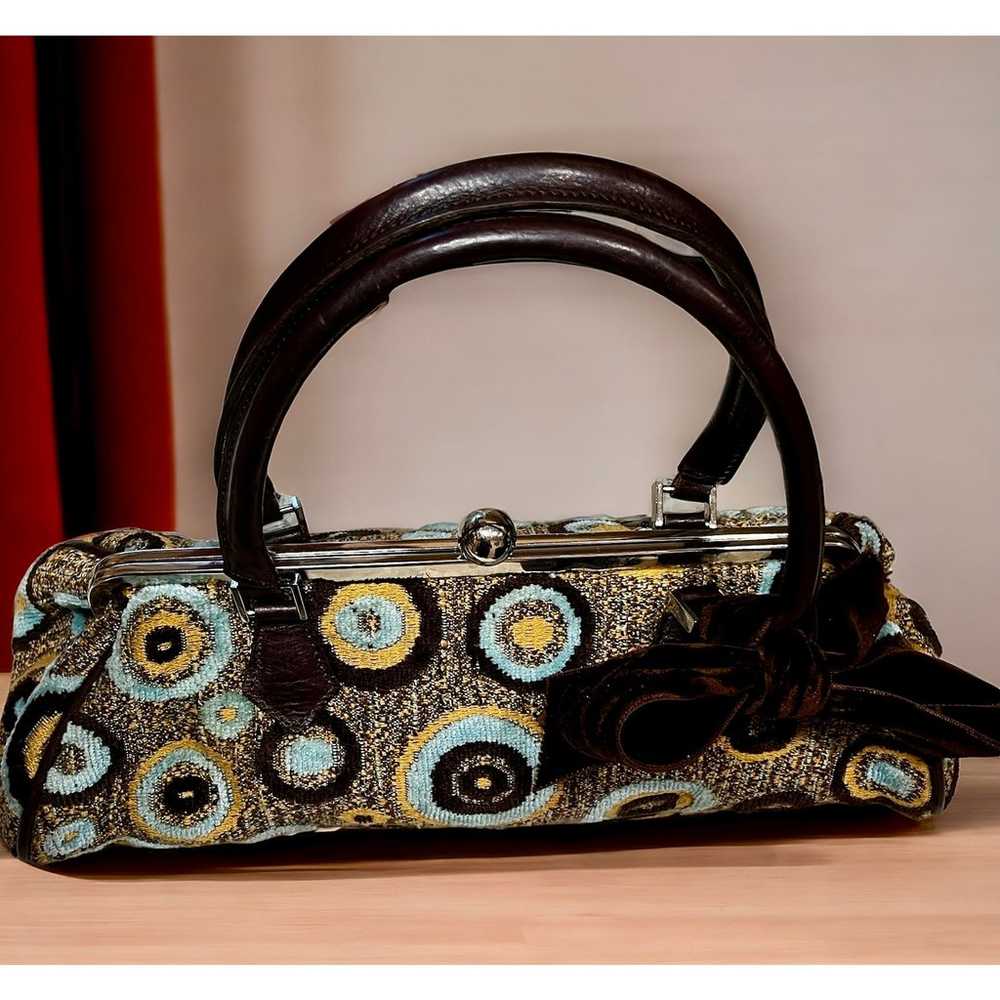 Vintage Glenda Gies Chenille Handbag - image 3