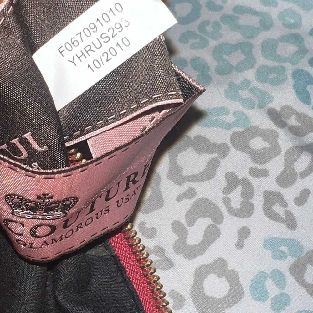 Vintage Pink Small Juicy Couture Purse Handbag Mi… - image 10