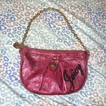Vintage Pink Small Juicy Couture Purse Handbag Mi… - image 1