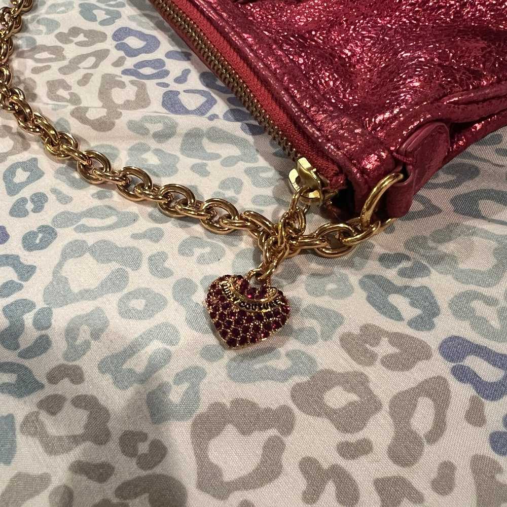Vintage Pink Small Juicy Couture Purse Handbag Mi… - image 3